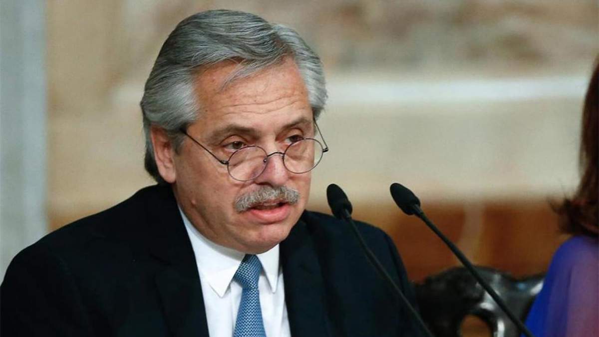 Presidente Alberto Fernández. Fuente: (Twitter)