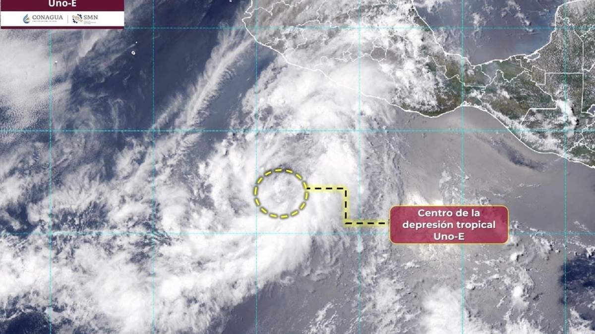 Depresión tropical Uno-E