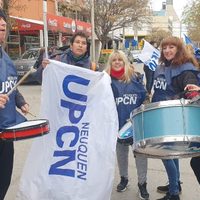 Trabajadores de Registros Civiles se movilizaron en reclamo de la reapertura del convenio laboral
