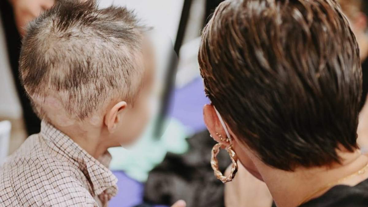 Mariana Rodríguez tras su corte de cabello