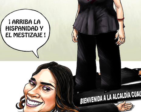 Vista previa de "Lo cortés no quita lo tapete", cartón de José Antonio Rodríguez