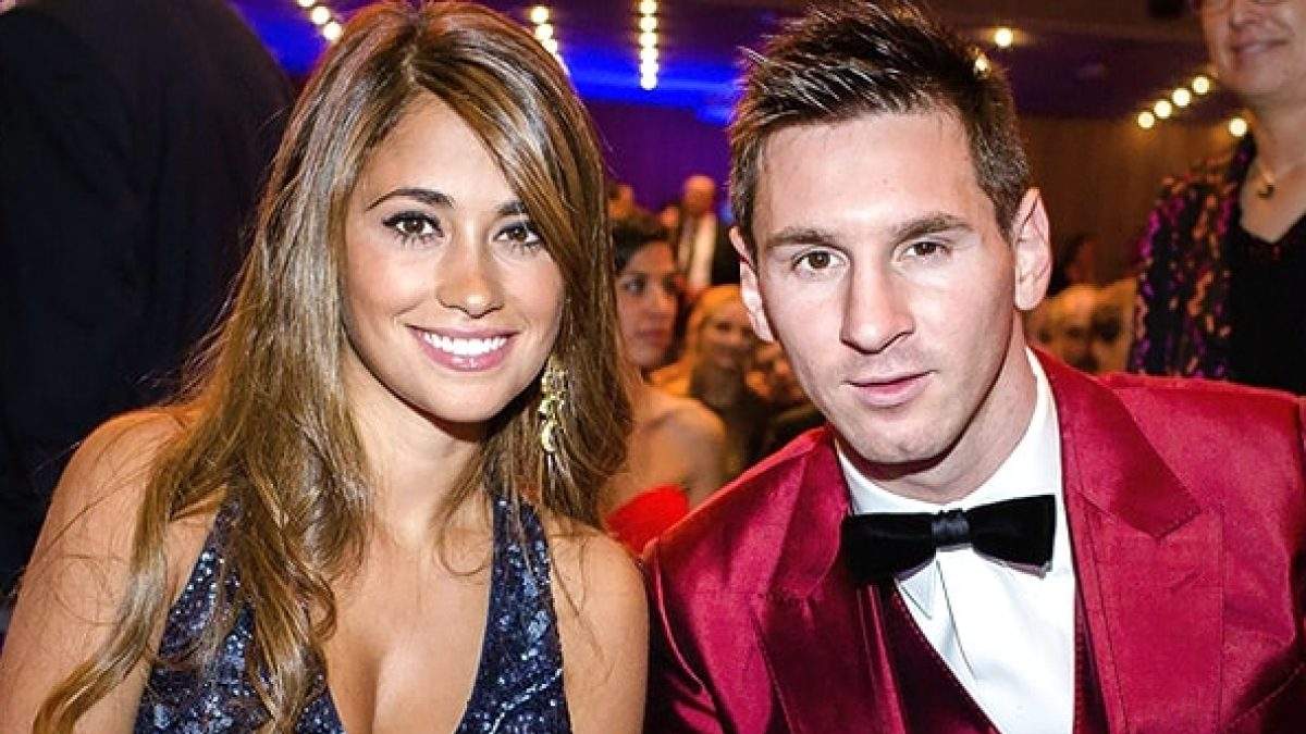 Antonela Roccuzzo - Lionel Messi. Fuente: (Instagram)