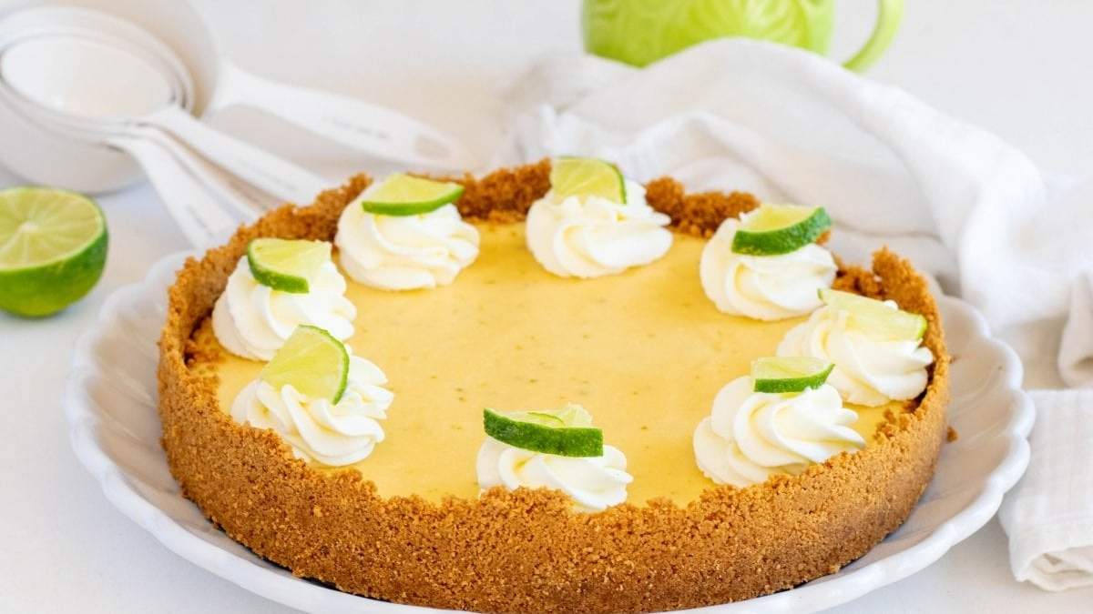 Key lime pie. Fuente: (Instagram)