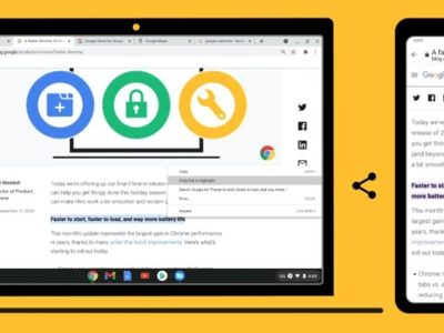 La nueva versión de Google Chrome permite compartir enlaces a texto seleccionado de una web