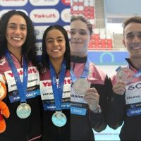Dos platas para México en clavados sincronizados del Mundial de Deportes Acuáticos