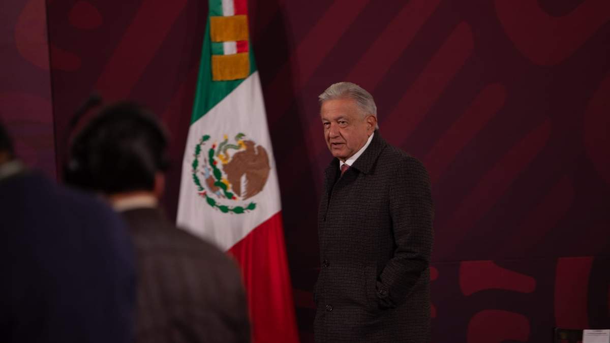 El presidente en Palacio Nacional