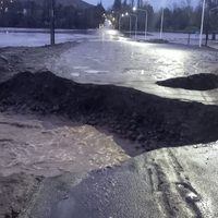 La crecida de los ríos ocasionó una serie de problemas en caminos y puentes en Chos Malal