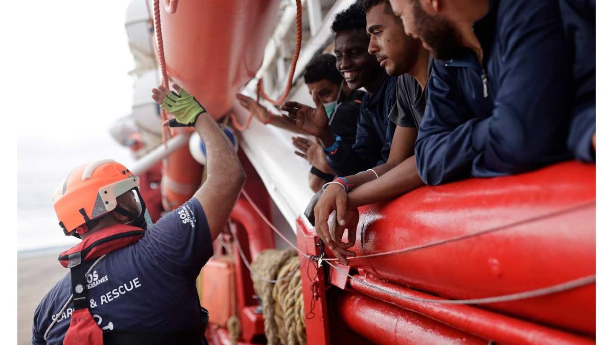 Rescate a migrantes