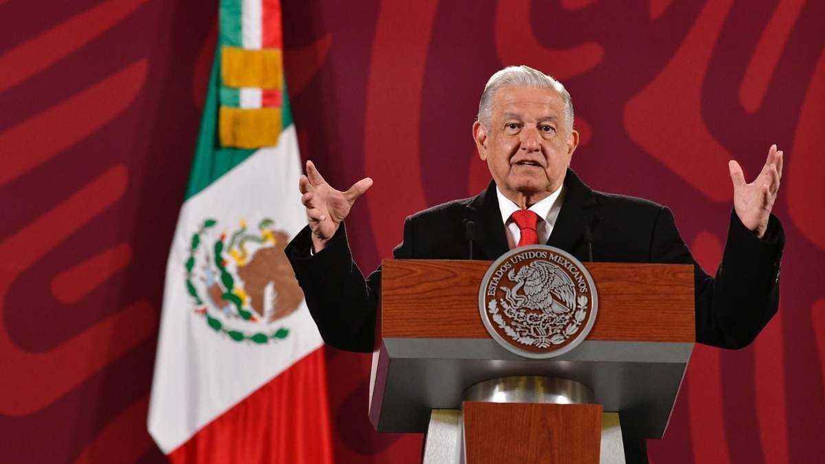 El presidente López Obrador