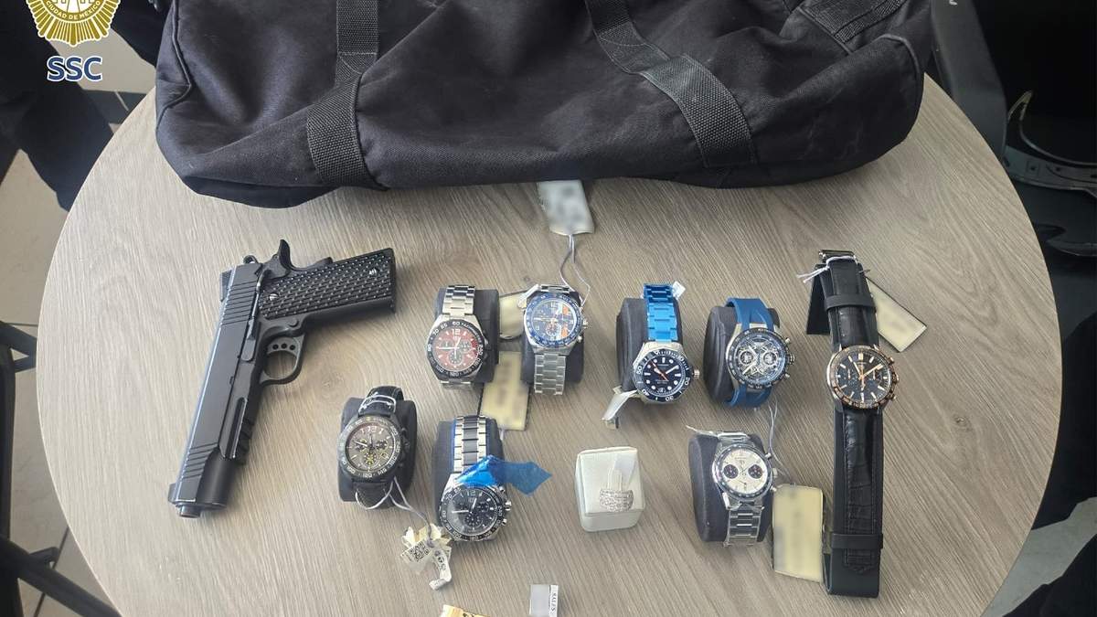 Detienen a dos hombres por asalto a joyería en Parque Delta
