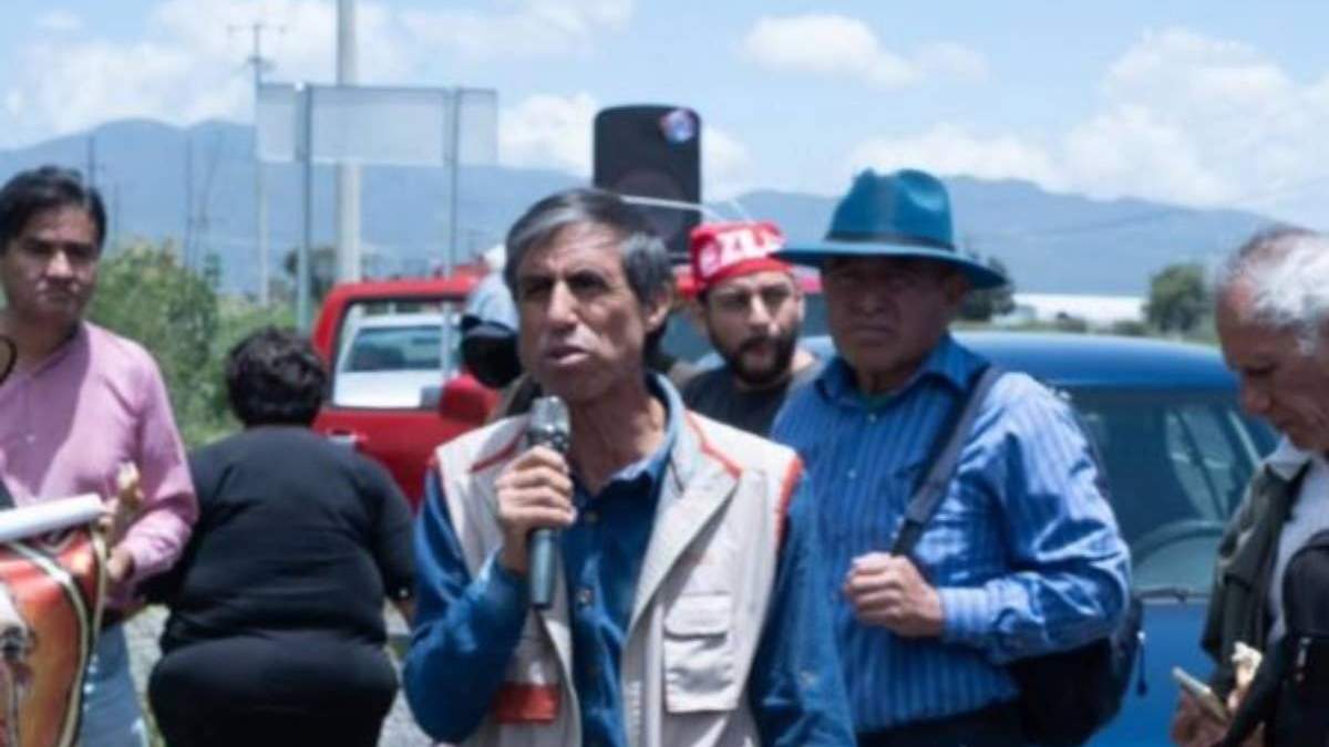 Renato Romero, defensor del agua y del territorio, detenido y acusado de daños a propiedad ajena por la FGE