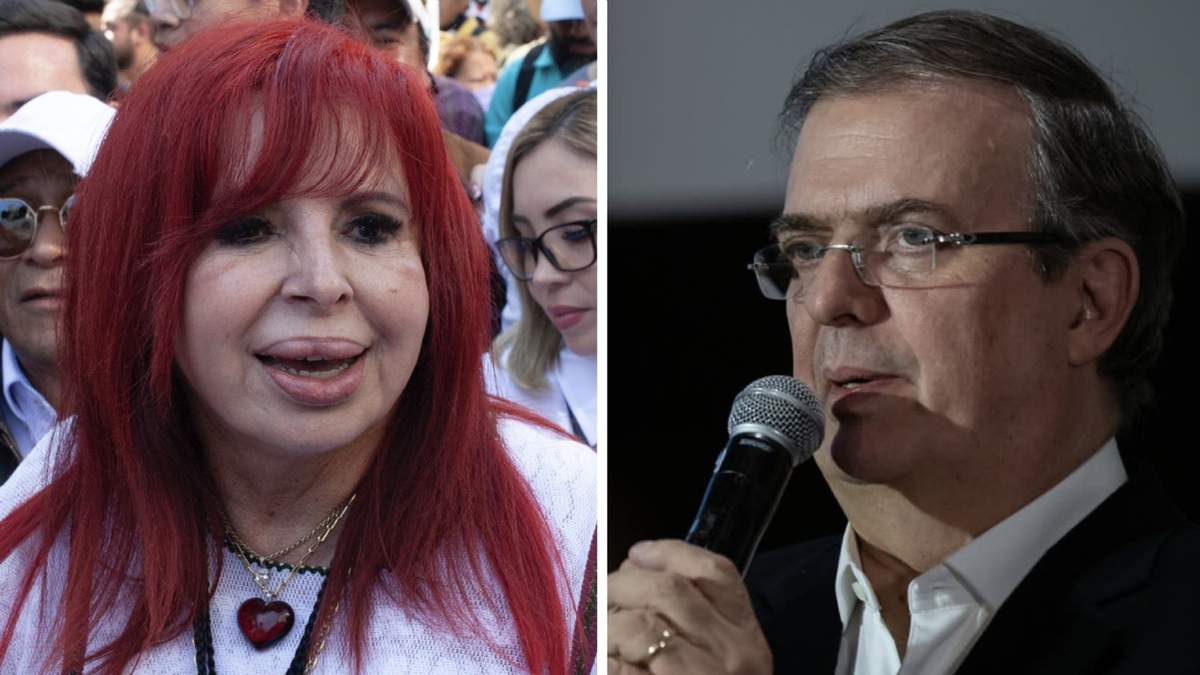 Layda Sansores y Marcelo Ebrard