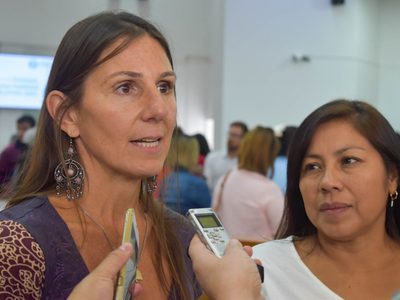 La candidata a intendente Cecilia Maletti prometió 500 licencias de taxi para mujeres