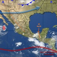 Pronostican tormentas intensas en Chiapas y Oaxaca