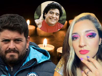 Los fuertes y emotivos posteos de Jana Maradona y Diego Maradona Jr. para conmemorar a su padre