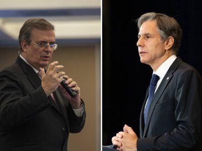 Ebrard y Blinken conversan sobre coordinación del flujo migratorio