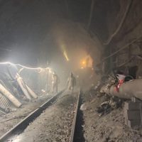 El derrumbe de una mina en Chile dejó un muerto y cinco personas atrapadas