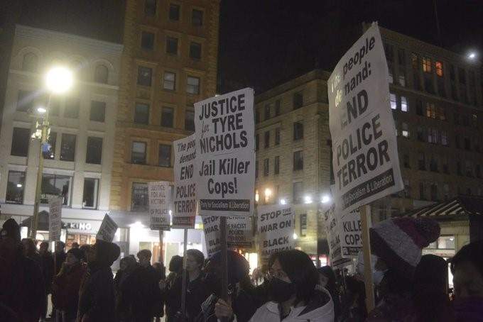 Protestas por la muerte de afroamericano