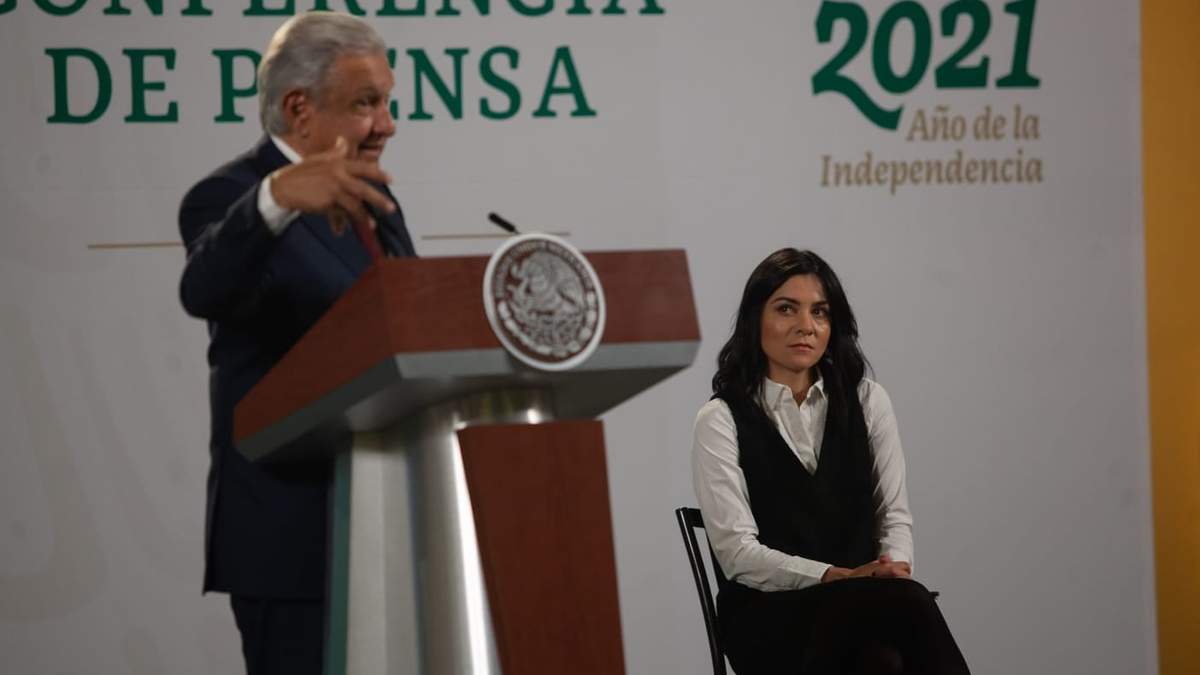 AMLO durante el "Quién es quién en las mentiras"