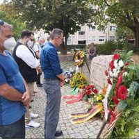 Berlín recuerda a las víctimas del Muro en una ceremonia deslucida por la pandemia