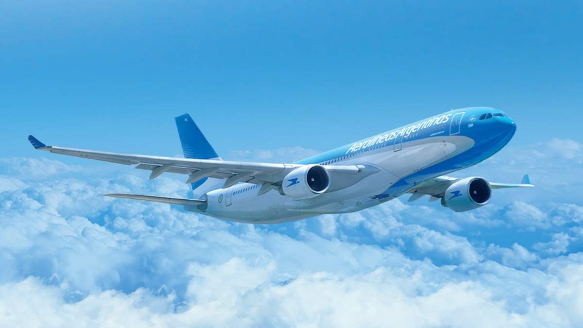 Aerolíneas Argentinas. Fuente: (Twitter)