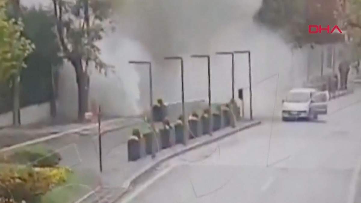 El momento de la explosión