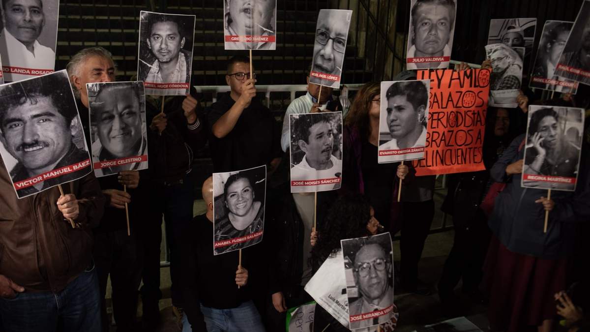 Periodistas asesinados en México