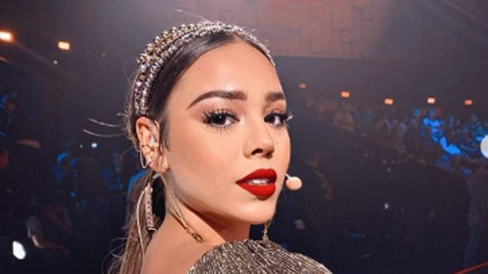 Danna Paola. Fuente: (Twitter)