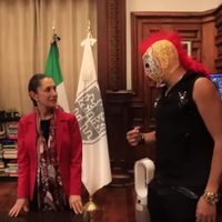 "Ni para la gasolina": El Escorpión Dorado niega que la entrevista con Sheinbaum fuera pagada