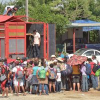 Caravana migrante se fragmenta en territorio veracruzano
