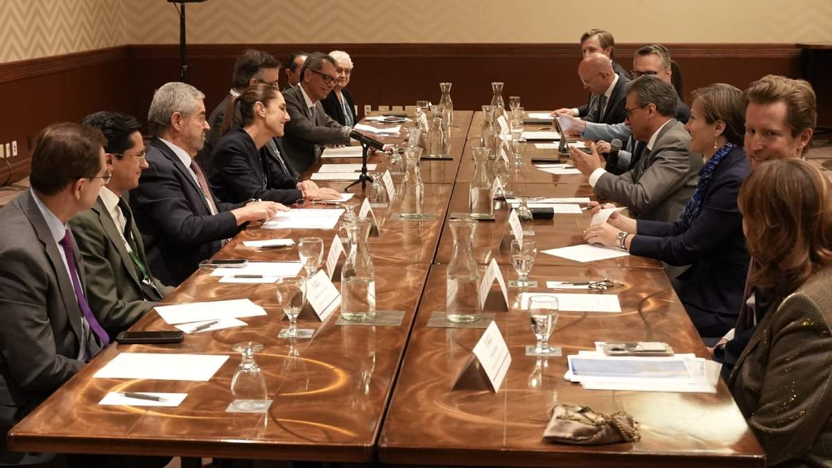 La mandataria se reunió con integrantes del Consejo Empresarial de Canadá