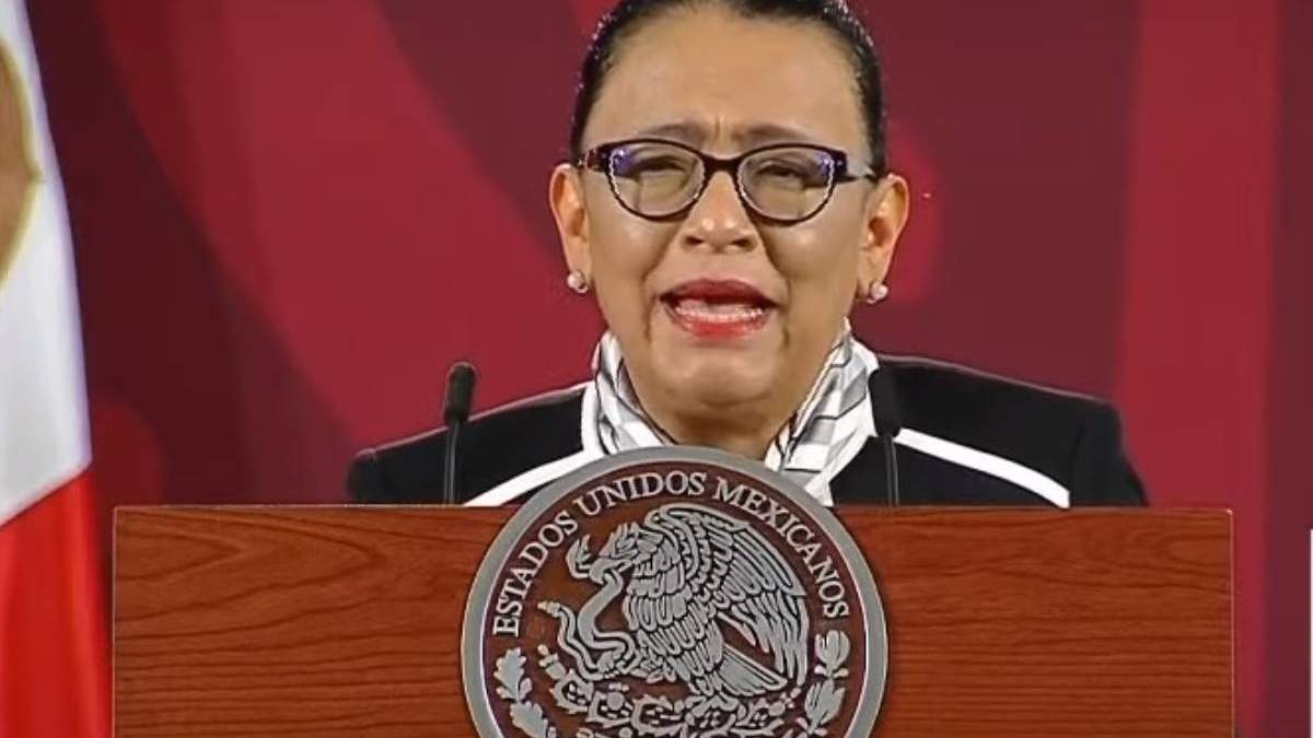 La titular de la SSPC, Rosa Icela Rodríguez