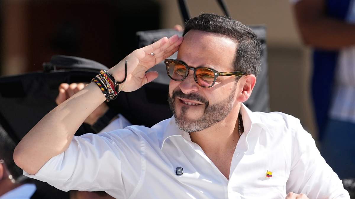 El candidato ultraderechista Abelardo de la Espriella