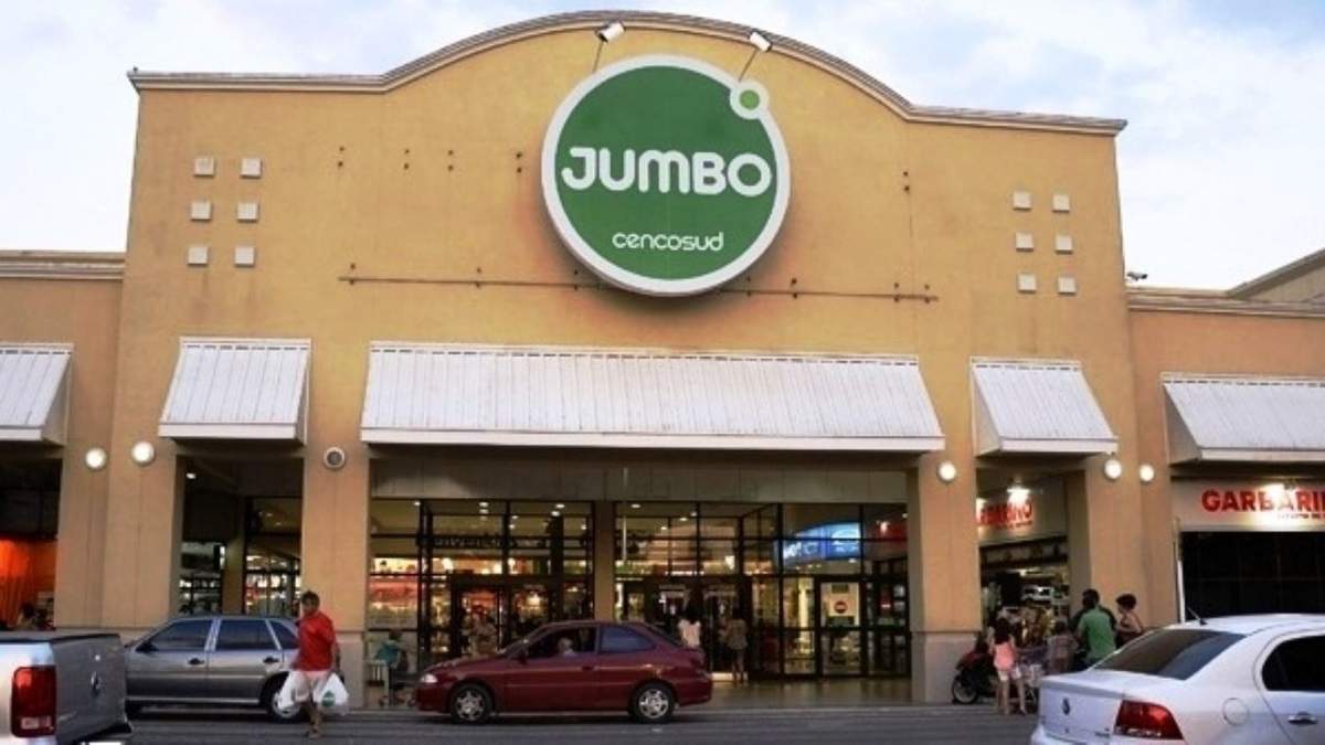 Hipermercado Jumbo. Fuente: (Twitter)