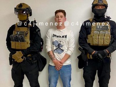 Cae presunto extorsionador de la Unión Tepito; fue exhibido en video