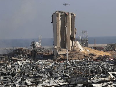 Cómo quedó Beirut tras las gigantescas explosiones