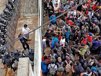 AMLO pide a EU destinar fondos a Centroamérica para frenar la migración