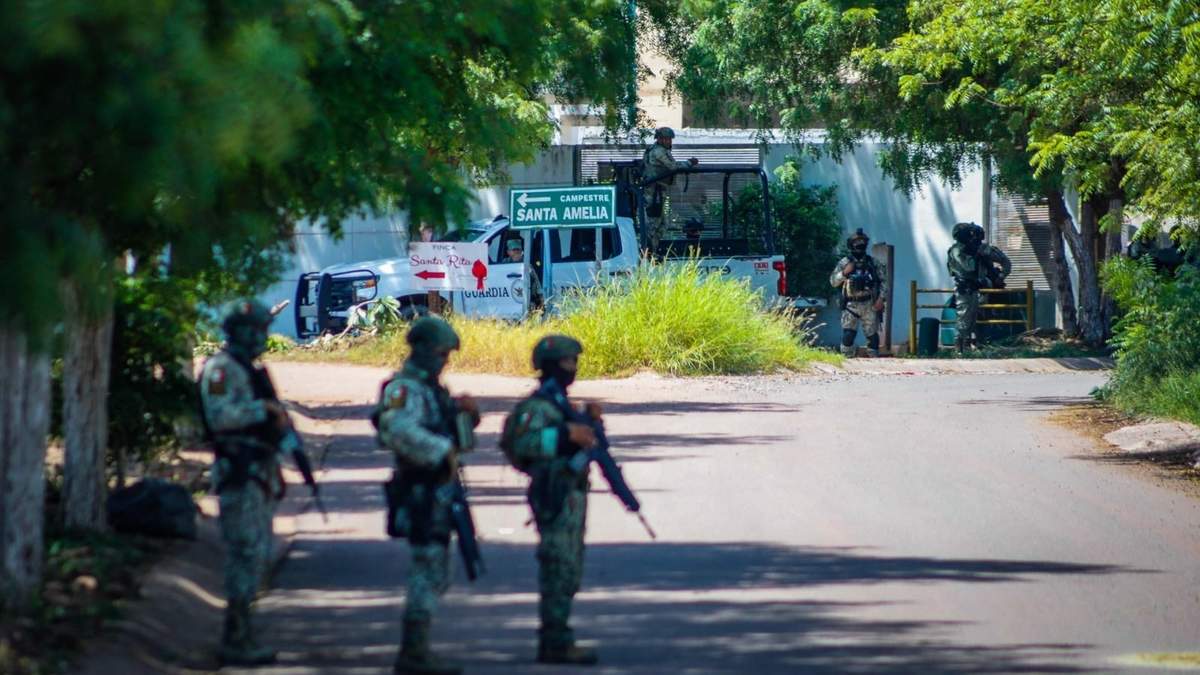 Ejército vigila calles de Culiacán