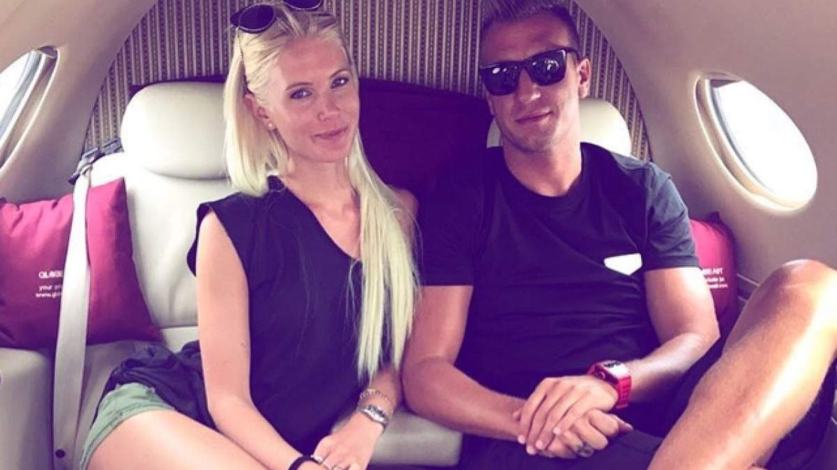 Maxi López y Daniela Christiansson. Fuente: (Instagram)