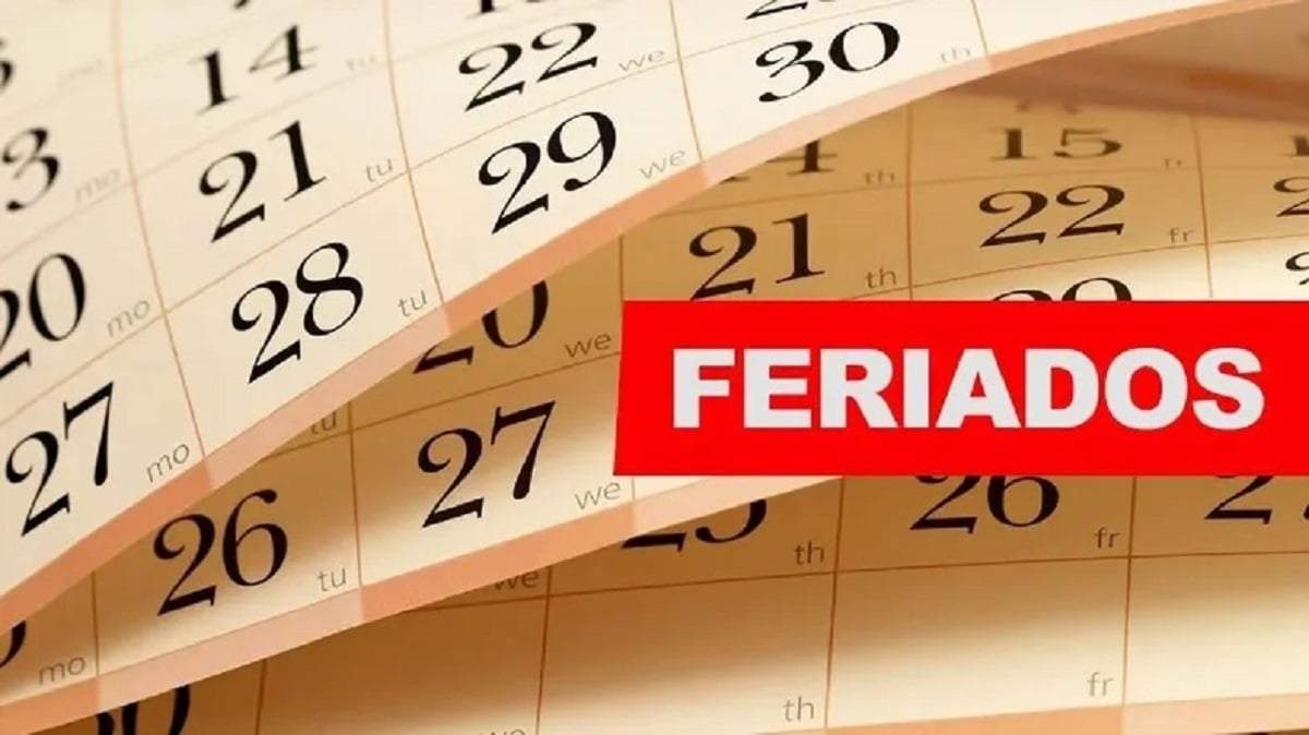 Feriados. Fuente: (Instagram)