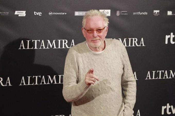 Hugh Hudson en la presentación de la película "Altamira"