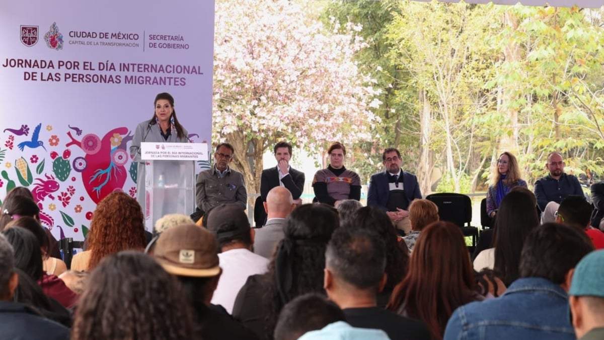 La jefa de gobierno de la CDMX, Clara Brugada