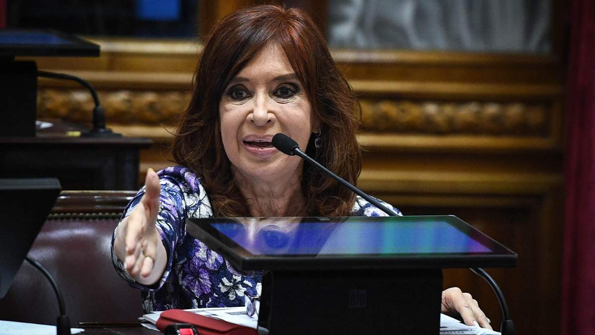 Cristina Kirchner, vicepresidenta de la Nación. Fuente: (Twitter)