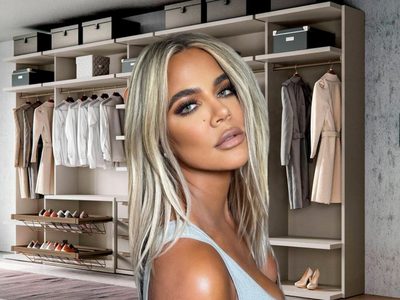Orden y sofisticación: así decoró Khloé Kardashian su lujoso vestidor en la mansión de California