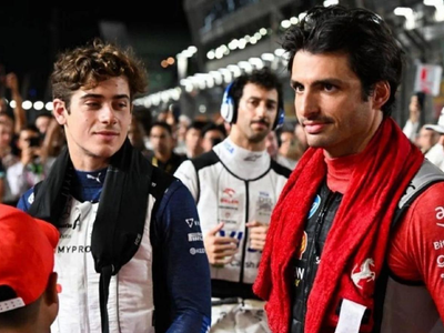 "Estoy feliz": el gesto de Franco Colapinto que Carlos Sainz agradeció al llegar a Williams
