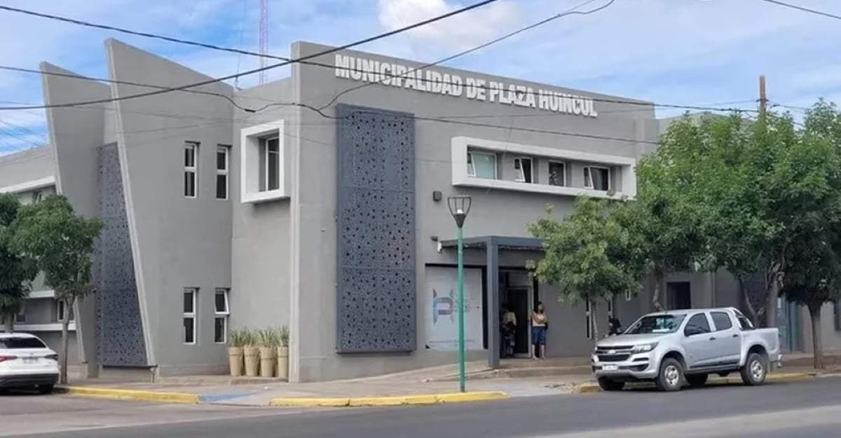 Municipalidad de Plaza Huincul. Fuente: (Facebook)