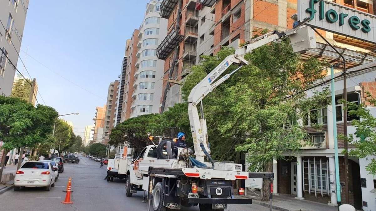 Grave hecho en una obra en construcción de Neuquén Capital. Fuente: (Twitter)