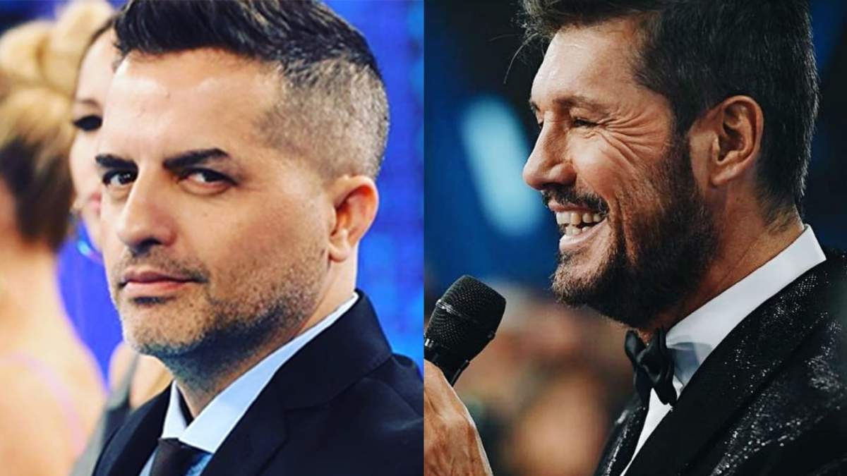 Ángel De Brito y Marcelo Tinelli. Fuente: (Twitter)
