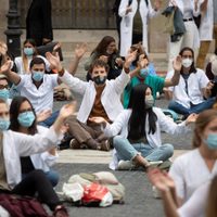 Los médicos españoles hacen un paro nacional por primera vez en 25 años