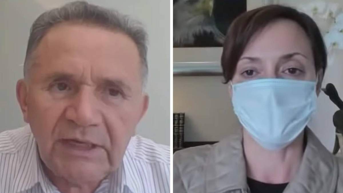 José Luis Pech y Lilly Téllez